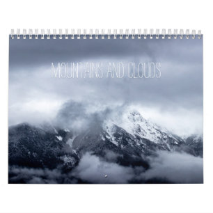 Fotokalender för berg och moln kalender
