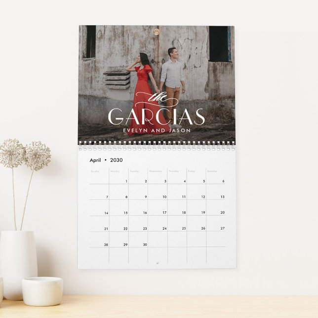 Fotokalender för Family Namn Personlig Kalender (Skapare uppladdad)