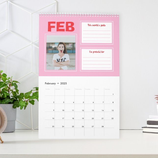 Fotokalender för fet Anpassningsbar Kalender (Skapare uppladdad)