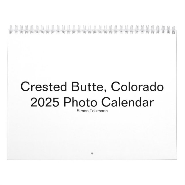 Fotokalender för konstgjord knapp - 2025 kalender (Omslag)