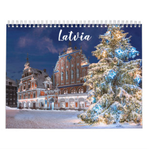 Fotokalender för Lettland Kalender