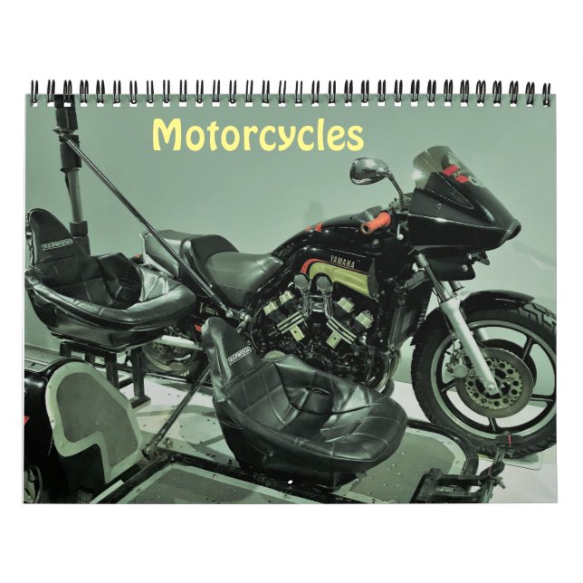 Fotokalender för motorcyklar kalender (Omslag)