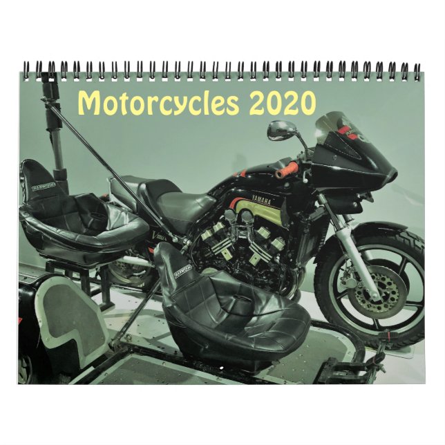 Fotokalender för motorcyklar kalender (Omslag)