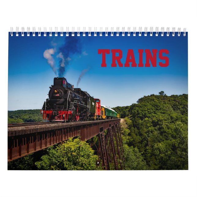 Fotokalender för Tåg Kalender (Omslag)