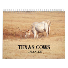 Fotokalender för Texas Cows Kalender