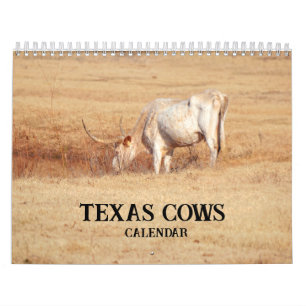 Fotokalender för Texas Cows Kalender