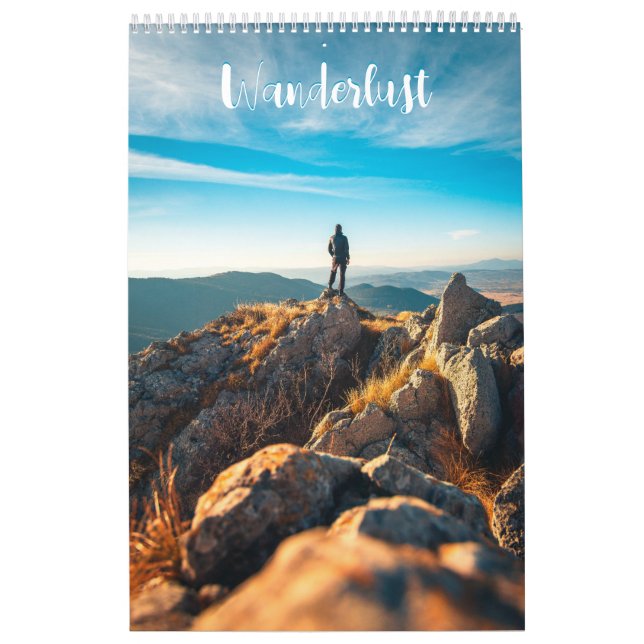 Fotokalender för väderlandskap kalender (Omslag)