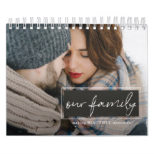 Fotokalender för vår familjs skript