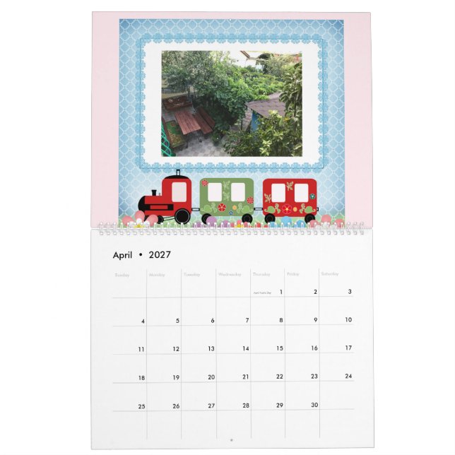 Fotokalender, foto kalender (Apr 2027)