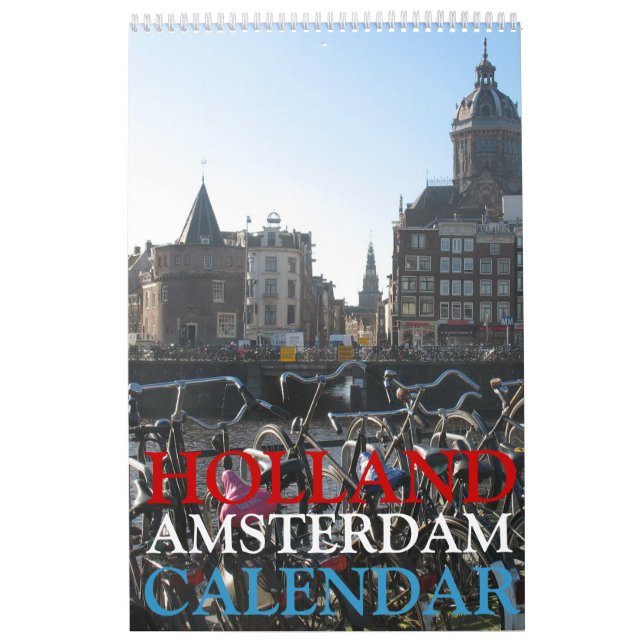 Fotokalender i Amsterdam Kalender (Omslag)