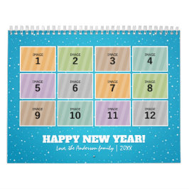 Fotokalendermall 2024 Anpassningsbar-familjen Bild Kalender