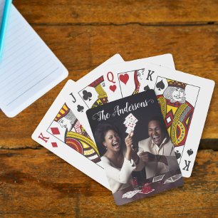 Fotokalligrafi för handskriven Personlig Casinokort