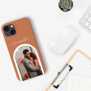 Fotokalligrafi Monogram Namn Arch-form