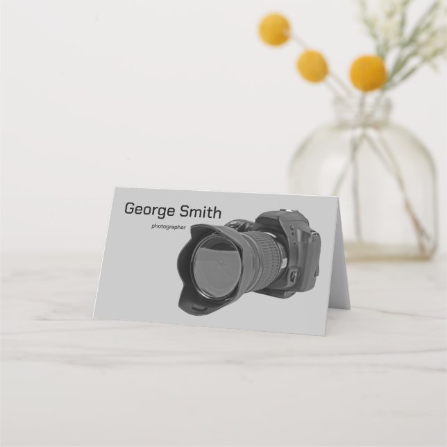 Fotokamera Lojalitetskort (Framsida)