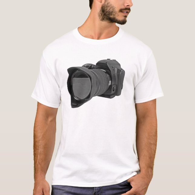 Fotokamera T Shirt (Framsida)