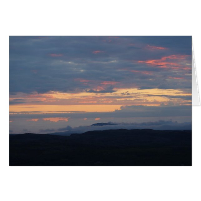 Fotokarte Mitternacht an der Barentsee OBS Kort (Framsidan Horizontal)