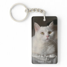 Fotokedja för personlig Cat Memorial