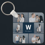 Fotokedja med fetstilt monogram redigerbar Anpassn Nyckelring<br><div class="desc">Behålla nycklar säkert och spektakulärt med en nyckelkedja för personlig. Designad av Berry Berry Sweet,  Modern Stationery och Personlig Gifts. Besök vår webbplats på www.berryberrysweet.com för att se vår fullt product linjer.</div>