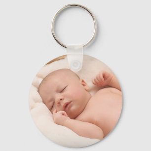 Fotokedjan personlig Baby Nyckelring