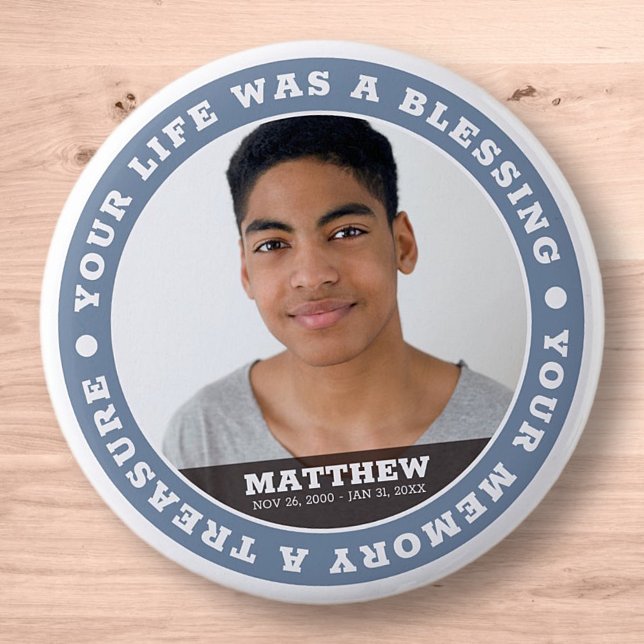 Fotokeepie för modern enkel Anpassningsbar för Mem Knapp (Skapare uppladdad)