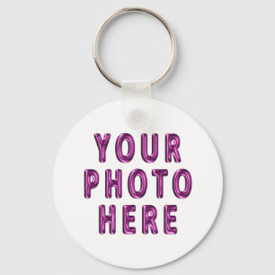 FotoKeychain i stora partier ingen minimi med Nyckelring