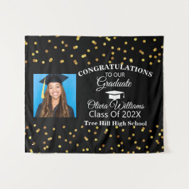 Fotoklass för svart Gratulerara Student-guld 2021