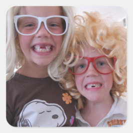 Fotoklistermärken Fyrkantigt Klistermärke