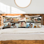 Fotokollage 10 Bild svart montpelare Kroppskudde<br><div class="desc">Den här chic- och neutralten har gott om utrymme för att visa dina favoritfoton i familjen. Mallen är inställd på redo så att du kan lägga till 10 bilder på en framsida och du måste också kunna lägga till personlig på baksidan. Fotokollaget visningar bilder i liggande format så att det...</div>