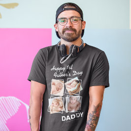Fotokollage 1:a Fars dag T Shirt