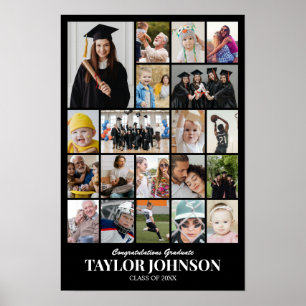 Fotokollage 20 bilder 12x18 16x24 20x30 24x36 poster