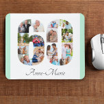 Fotokollage 60:e födelsedag 60 Mint<br><div class="desc">Skapa din egen personlig-musknapp för en unik 60-årsdagspresent. Numret 60 fotokollage finns på en vit bakgrund med mynta grönt gräns. Utformningen innehåller upp till 15 olika fotografier - i olika former och storlekar - för att du ska kunna placera ditt bilder på ett flexibelt sätt i ge. Fyll personligens musknapp...</div>