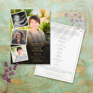 Fotokollage - allmän minnesordning program