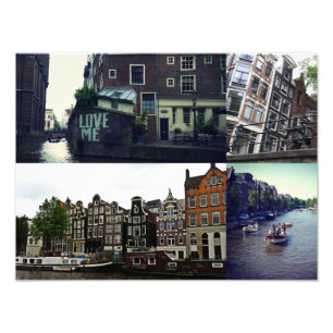 Fotokollage Amsterdam 3 Fototryck