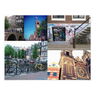 Fotokollage Amsterdam 4 Fototryck