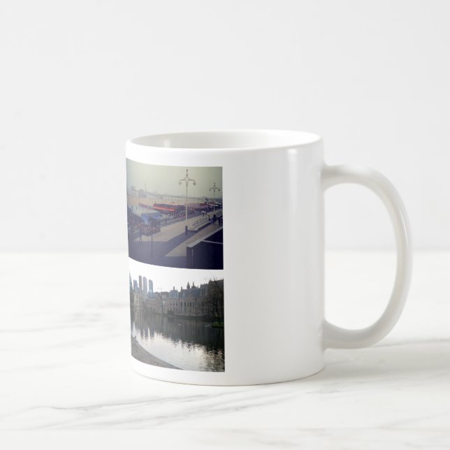 Fotokollage av Haag 3 Kaffemugg (Höger)