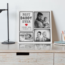 Fotokollage "Bästa pappa nånsin"