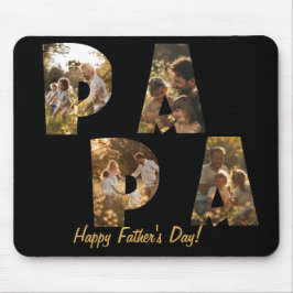 Fotokollage Cutout Brev PAPPA Musmatta