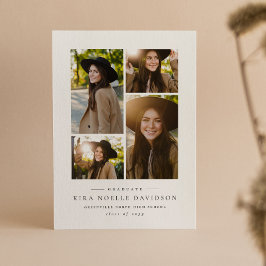 Fotokollage - enkelt studenten-meddelande