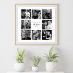 Fotokollage för anpassningsbar-familjen poster<br><div class="desc">Familjefotokollage.</div>