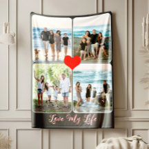 Fotokollage för familjen Kärlek Design