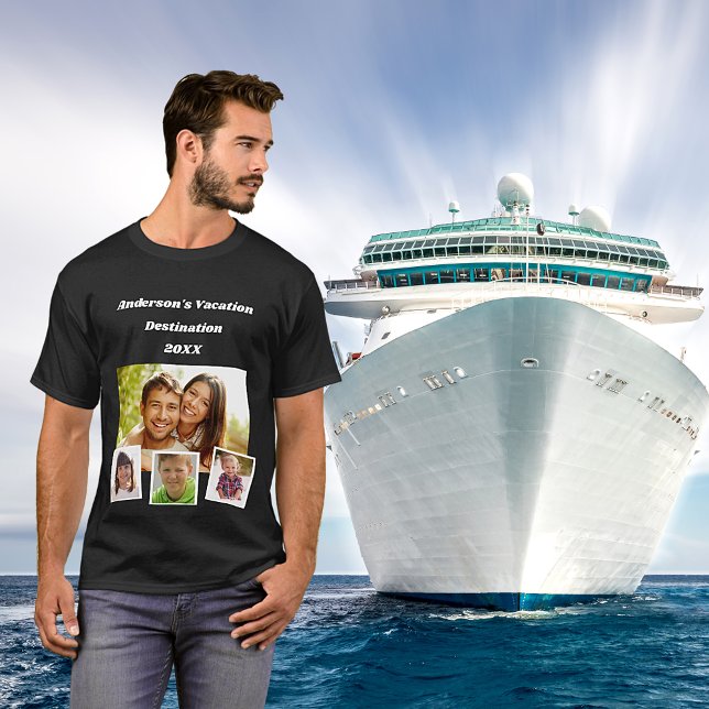 Fotokollage för familjeterester t shirt (Skapare uppladdad)
