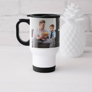 Fotokollage för fars dag 2 resemugg