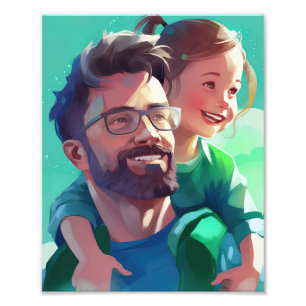 Fotokollage för hjärtformning för Kärlek i lycklig Fototryck