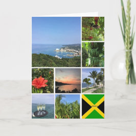 Fotokollage för Jamaica Kort