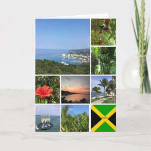 Fotokollage för Jamaica Kort