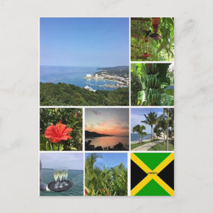 Fotokollage för Jamaica Vykort