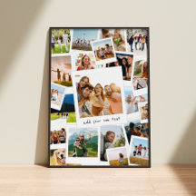 Fotokollage för modern Bild-skrapbok
