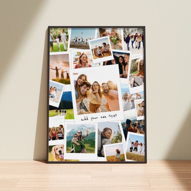 Fotokollage för modern Bild-skrapbok Poster (Skapare uppladdad)