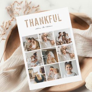 Fotokollage för modern Thanksgiving