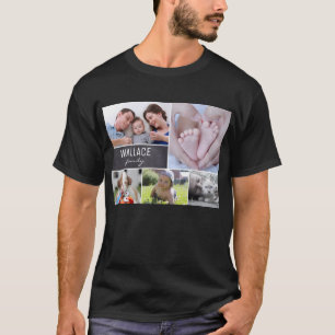 Fotokollage för Personligens familj T Shirt